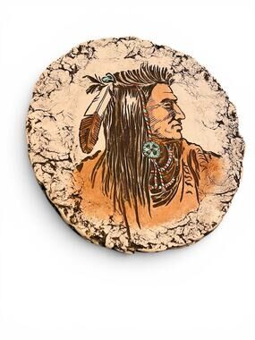 Shapes of Clay by Stan Langtwait Native American Decorative Plaque Volcanic Ash